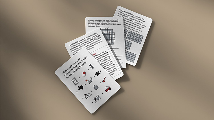 ENIGMAS Midnight Edition Playing Cards by Murphy's Magic Supplies, Inc.