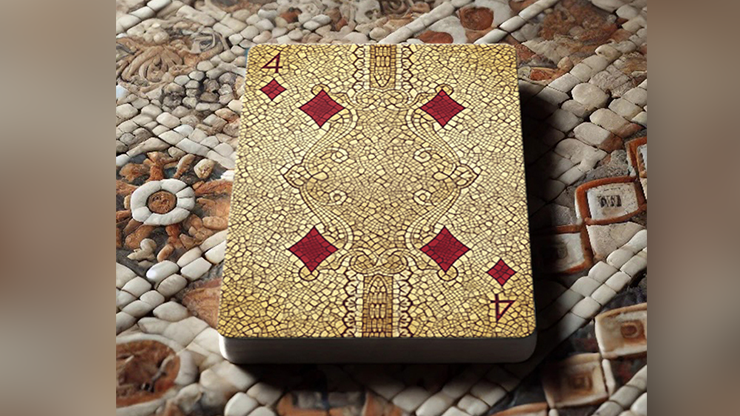 The Spirit of The Mosaic (Red) Playing Cards by Murphy's Magic Supplies, Inc.