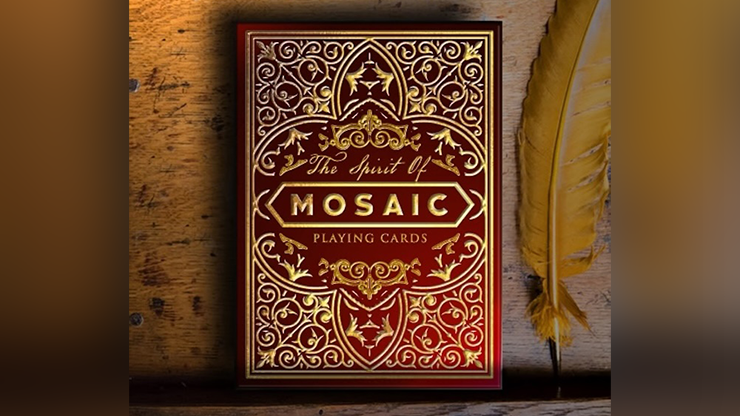 The Spirit of The Mosaic (Red) Playing Cards by Murphy's Magic Supplies, Inc.