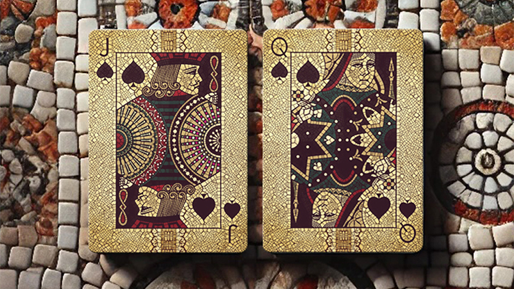 The Spirit of The Mosaic (Blue) Playing Cards by Murphy's Magic Supplies, Inc.