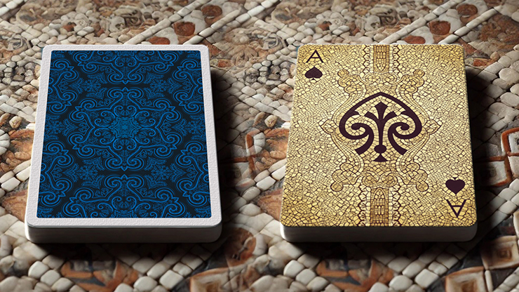 The Spirit of The Mosaic (Blue) Playing Cards by Murphy's Magic Supplies, Inc.