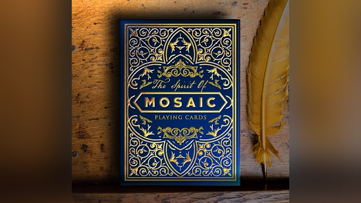 The Spirit of The Mosaic (Blue) Playing Cards by Murphy's Magic Supplies, Inc.