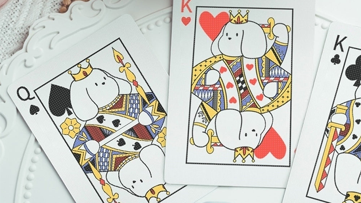 Diary of Kitten and Puppy - Puppy Pink Edition Playing Cards by Murphy's Magic Supplies, Inc.