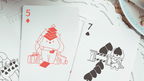Diary of Kitten and Puppy - Puppy Pink Edition Playing Cards by Murphy's Magic Supplies, Inc.