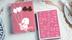 Diary of Kitten and Puppy - Puppy Pink Edition Playing Cards by Murphy's Magic Supplies, Inc.