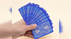 Sun God Greek Mythology Themed Blue Edition Playing Cards by Murphy's Magic Supplies, Inc.