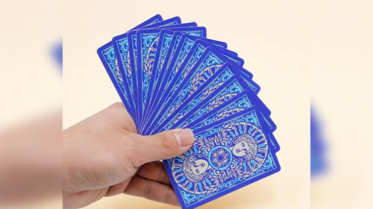 Sun God Greek Mythology Themed Blue Edition Playing Cards by Murphy's Magic Supplies, Inc.