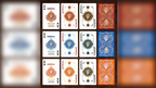 Sun God Greek Mythology Themed Blue Edition Playing Cards by Murphy's Magic Supplies, Inc.