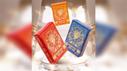 Sun God Greek Mythology Themed Blue Edition Playing Cards by Murphy's Magic Supplies, Inc.