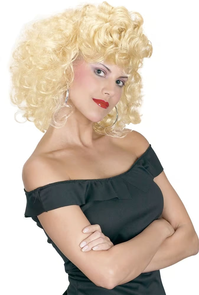 50's Grease Sandy's Cool Blonde Wig by HalloweenStore.com