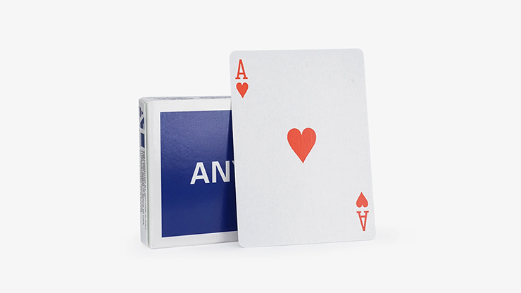 Cap Logo (Navy) ANYONE Playing Cards by Murphy's Magic Supplies, Inc.