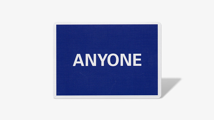 Cap Logo (Navy) ANYONE Playing Cards by Murphy's Magic Supplies, Inc.