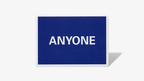 Cap Logo (Navy) ANYONE Playing Cards by Murphy's Magic Supplies, Inc.