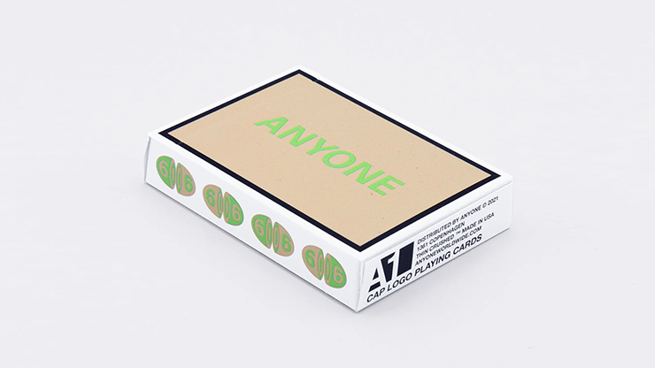 Beige/Green Cap Logo ANYONE Playing Cards by Murphy's Magic Supplies, Inc.