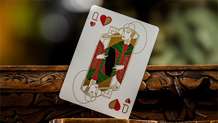 Tavern on the Green: Red Edition Playing Cards by theory11 by Murphy's Magic Supplies, Inc.