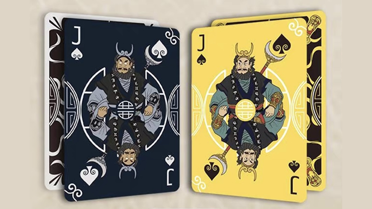 XIYOU POKER Journey to the West Myth Edition (Blue) Playing Cards by Murphy's Magic Supplies, Inc.