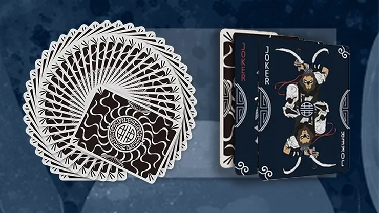 XIYOU POKER Journey to the West Myth Edition (Blue) Playing Cards by Murphy's Magic Supplies, Inc.