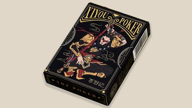 XIYOU POKER Journey to the West Dark Edition (Black) Playing Cards by Murphy's Magic Supplies, Inc.