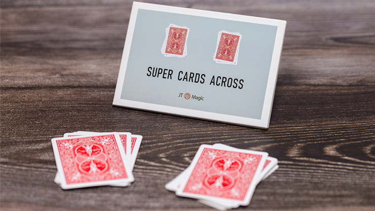 Super Cards Across (Red) by JT Magic by Murphy's Magic Supplies, Inc.