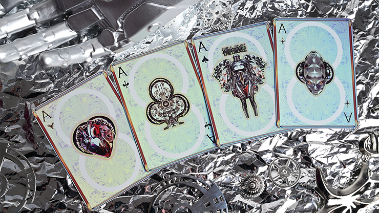 Robo-Geisha playing cards by Evokad by Murphy's Magic Supplies, Inc.