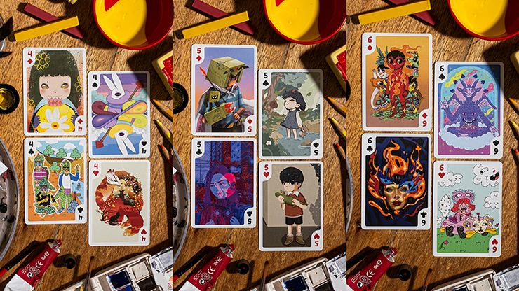 Bicycle Sari Sari (Lemonade Edition) Playing Cards by Murphy's Magic Supplies, Inc.