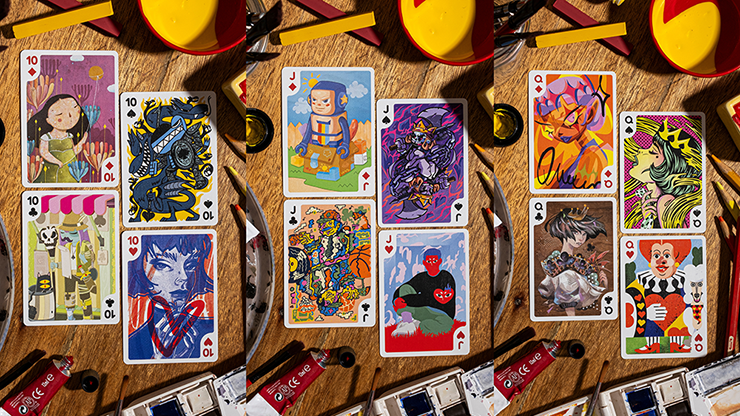 Bicycle Sari Sari (Lemonade Edition) Playing Cards by Murphy's Magic Supplies, Inc.