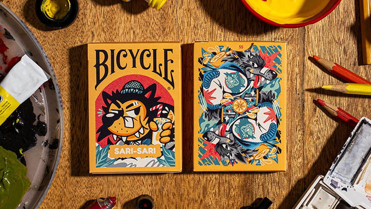 Bicycle Sari Sari (Lemonade Edition) Playing Cards by Murphy's Magic Supplies, Inc.