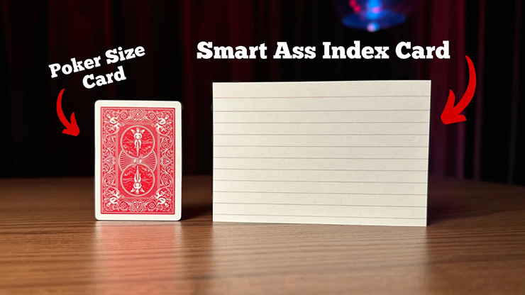 Smart-Ass Index Cards by Bill Abbott by Murphy's Magic Supplies, Inc.