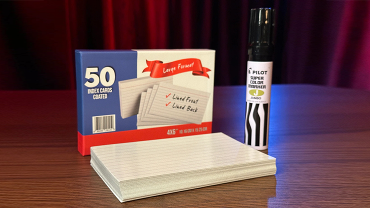 Smart-Ass Index Cards by Bill Abbott by Murphy's Magic Supplies, Inc.