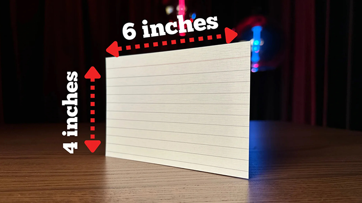 Smart-Ass Index Cards by Bill Abbott by Murphy's Magic Supplies, Inc.