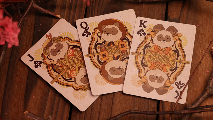 Tanuki Yukaku (Oiran-Dochu) Playing Cards by Murphy's Magic Supplies, Inc.
