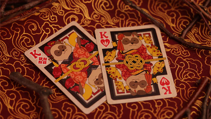 Tanuki Yukaku (Hanafuda) Playing Cards by Murphy's Magic Supplies, Inc.