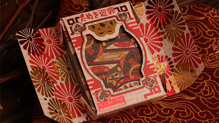 Tanuki Yukaku (Hanafuda) Playing Cards by Murphy's Magic Supplies, Inc.