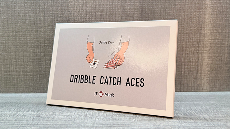 Dribble Catch Aces by Jackie Zhao and JT Magic (Red) by Murphy's Magic Supplies, Inc.