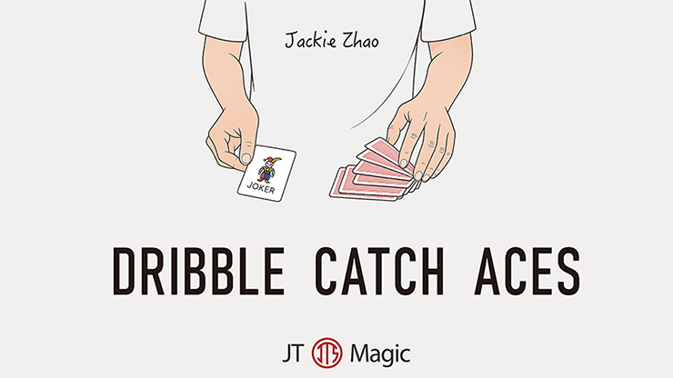 Dribble Catch Aces by Jackie Zhao and JT Magic (Red) by Murphy's Magic Supplies, Inc.