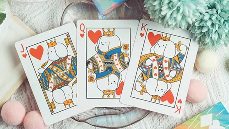 Diary Puppy -Colorful Edition Playing Cards by Murphy's Magic Supplies, Inc.