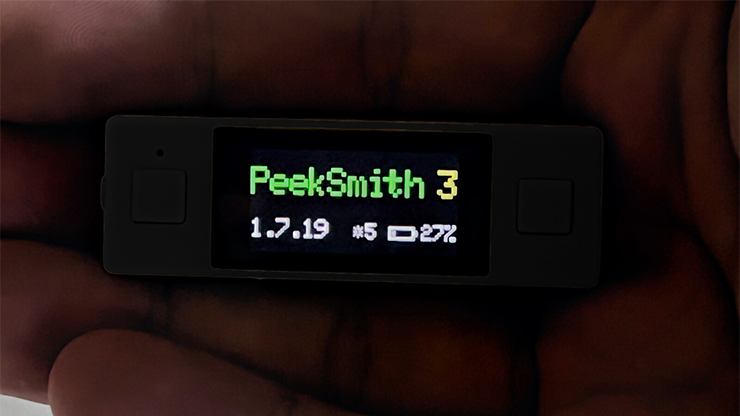 PeekSmith 3 (Black) by Electricks by Murphy's Magic Supplies, Inc.
