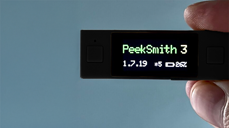 PeekSmith 3 (Black) by Electricks by Murphy's Magic Supplies, Inc.