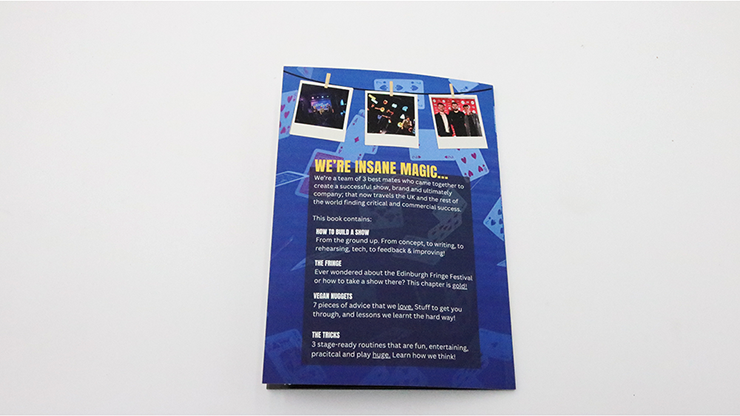 The Secrets of Insane Magic by Elliot Bibby, Luke Osey, and Cameron Gibson by Murphy's Magic Supplies, Inc.