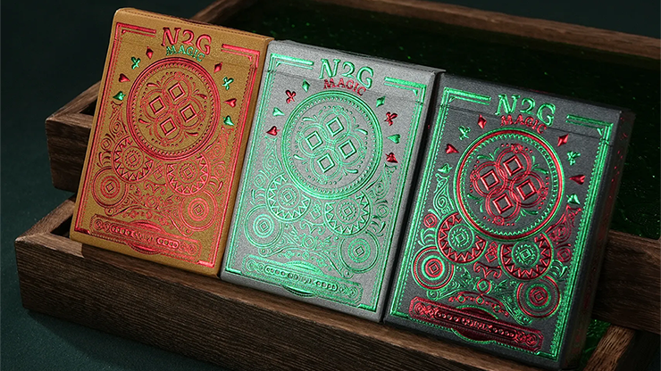 COIPIX (Green) Playing Cards by N2G by Murphy's Magic Supplies, Inc.