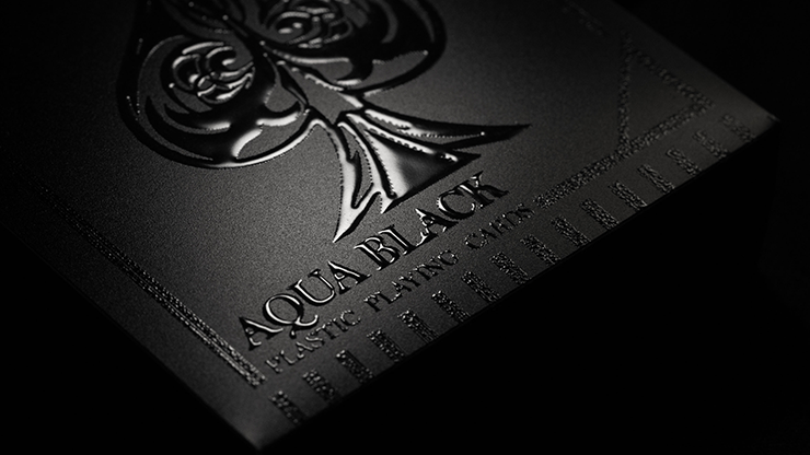 Aqua Black Invisible Playing Cards by MPC by Murphy's Magic Supplies, Inc.