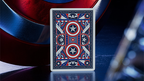 Captain America Playing Cards by theory11 by Murphy's Magic Supplies, Inc.