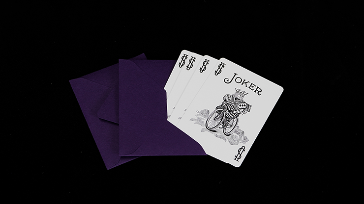 Rally Joker by Doosung Hwang & AB (Blue) by Murphy's Magic Supplies, Inc.