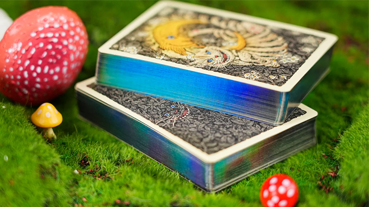 Childhood Playing Cards (Half Brick Standard + Gilded ) by TCC & Lunzi by Murphy's Magic Supplies, Inc.
