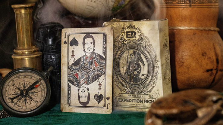 Grandpere Edition Playing Cards with online tutorial by Murphy's Magic Supplies, Inc.