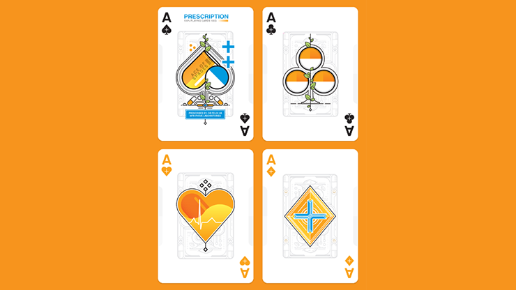 PRESCRIPTION Playing Cards by Murphy's Magic Supplies, Inc.