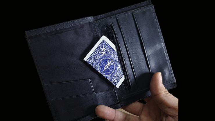 Mini Bombshell Wallet (Black Smooth) by CAHYO by Murphy's Magic Supplies, Inc.