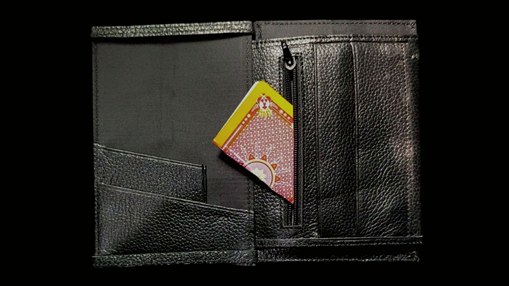 Mini Bombshell Wallet (Black Pebble) by CAHYO by Murphy's Magic Supplies, Inc.