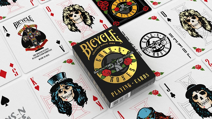 Bicycle Guns N' Roses by US Playing Card by Murphy's Magic Supplies, Inc.