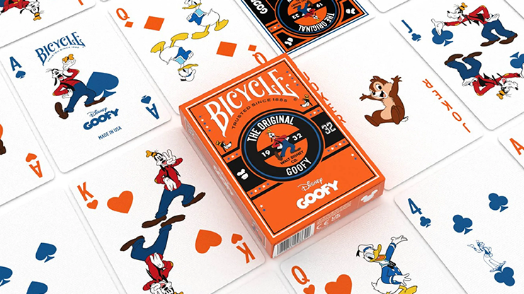 Bicycle Disney Goofy by US Playing Card by Murphy's Magic Supplies, Inc.